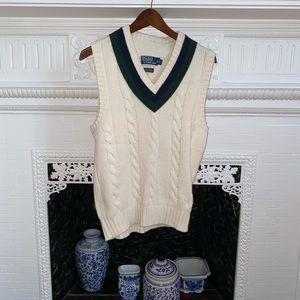 Polo By Ralph Lauren Cricket Sweater/Tennis